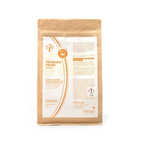 Vollwaschpulver Kompakt