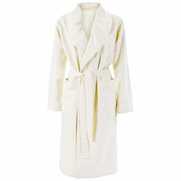 Bademantel für Damen (mit Schalkragen)